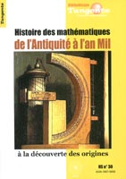 Histoire des mathématiques de l'Antiquité à l'an Mil