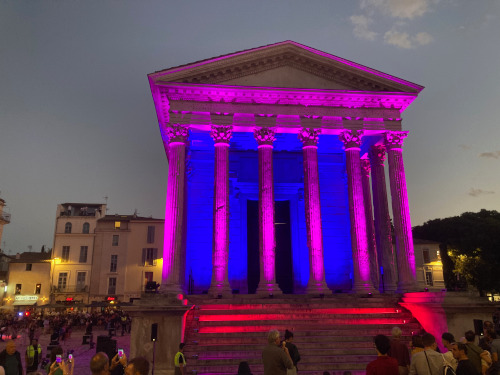 Maison Carrée Nîmes inscription au patrimoine mondial de l'Unesco - 29 septembre 2023