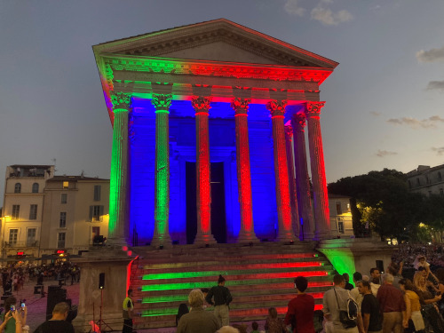 Maison Carrée Nîmes inscription au patrimoine mondial de l'Unesco - 29 septembre 2023