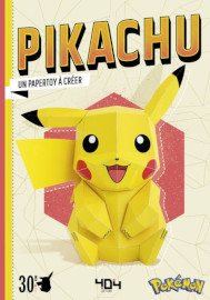 Pikachu Papertoy a creer 30 cm Pokemon / 404 Éditions - octobre 2022