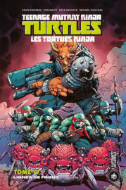 TMNT Tortues Ninja - tome 17 Lignes de front - HiComics editions - juillet 2022
