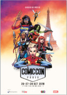 Comic Con Paris - Grande Halle de la Vilette - du 26 au 28 octobre 2018